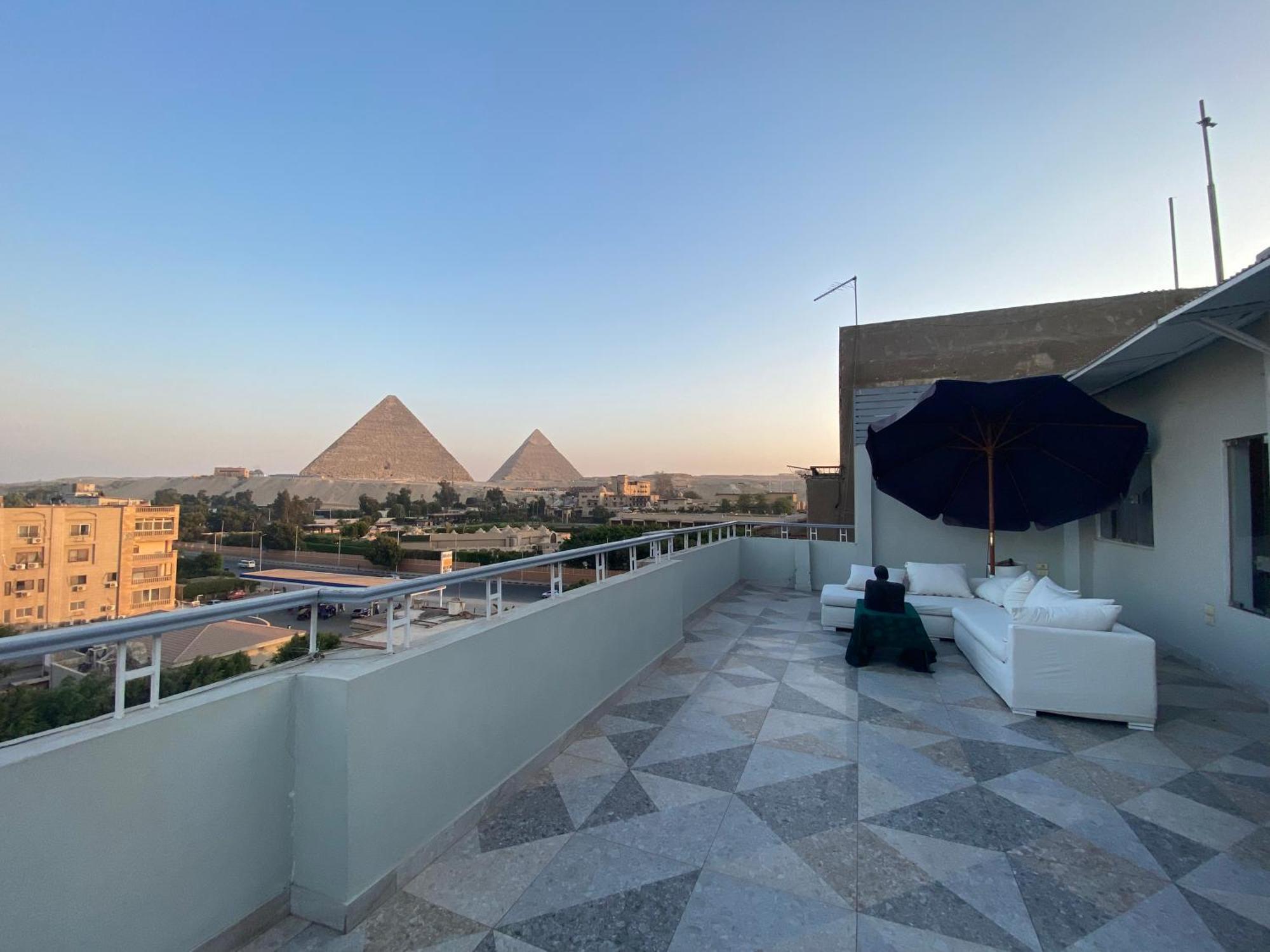 La Perle Pyramids Lägenhet Kairo Exteriör bild